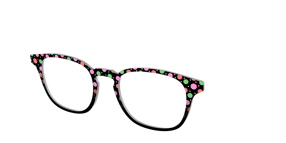 The Pretty Peppermints - Angle Top Image - Pair Eyewear