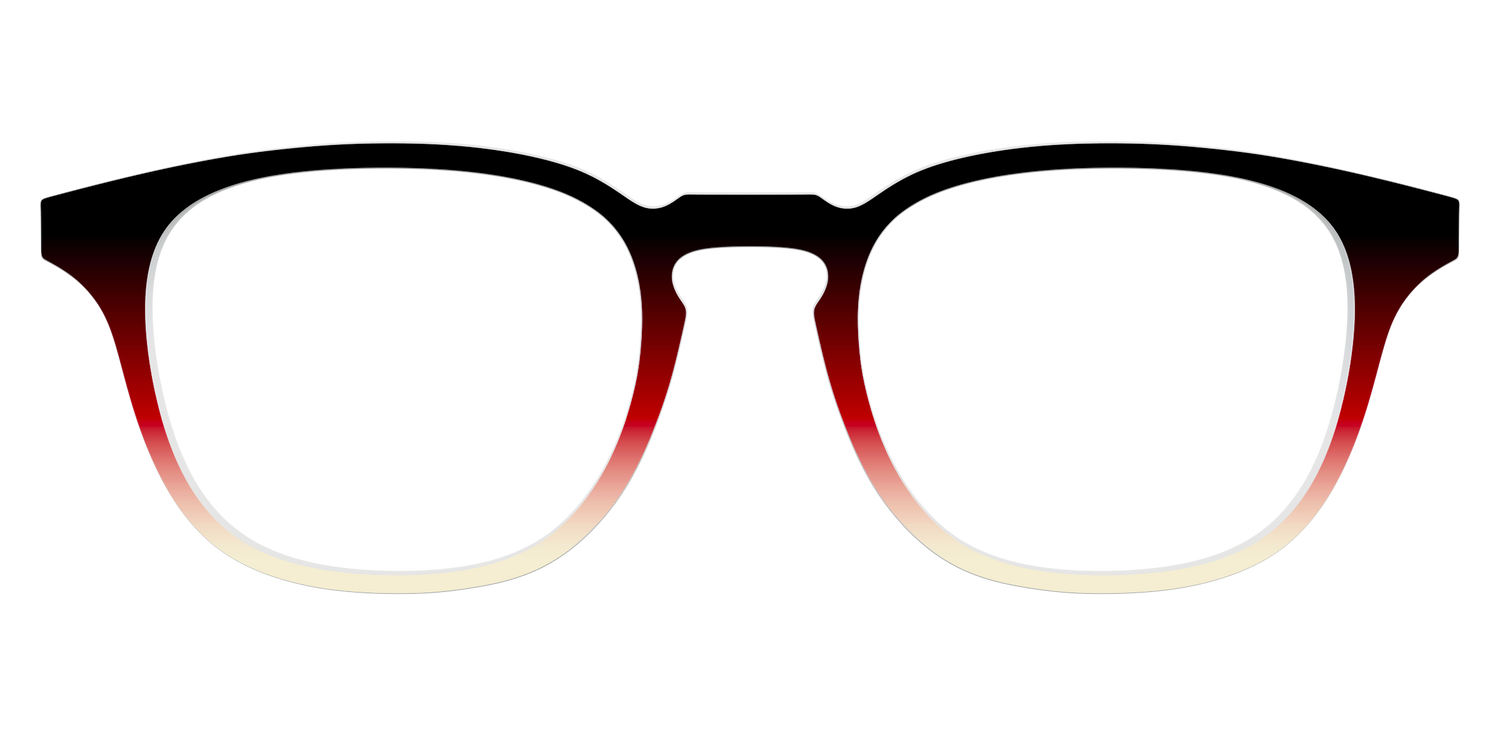 The Season's Greetings Gradient - Front Top Image - Pair Eyewear