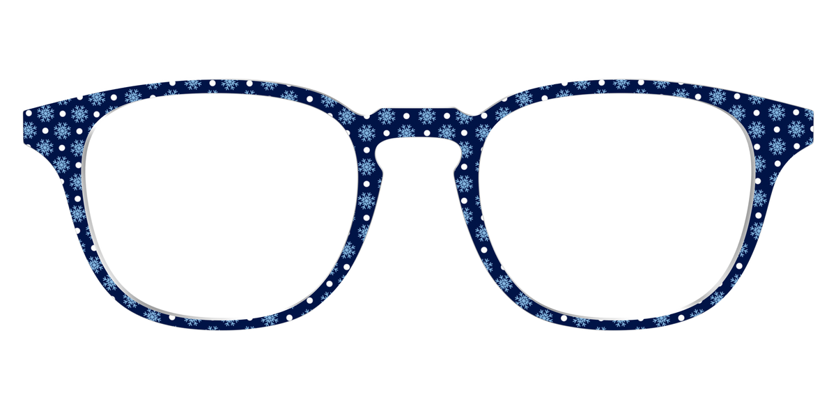 The Snowflake Polka Dot - Front Top Image - Pair Eyewear