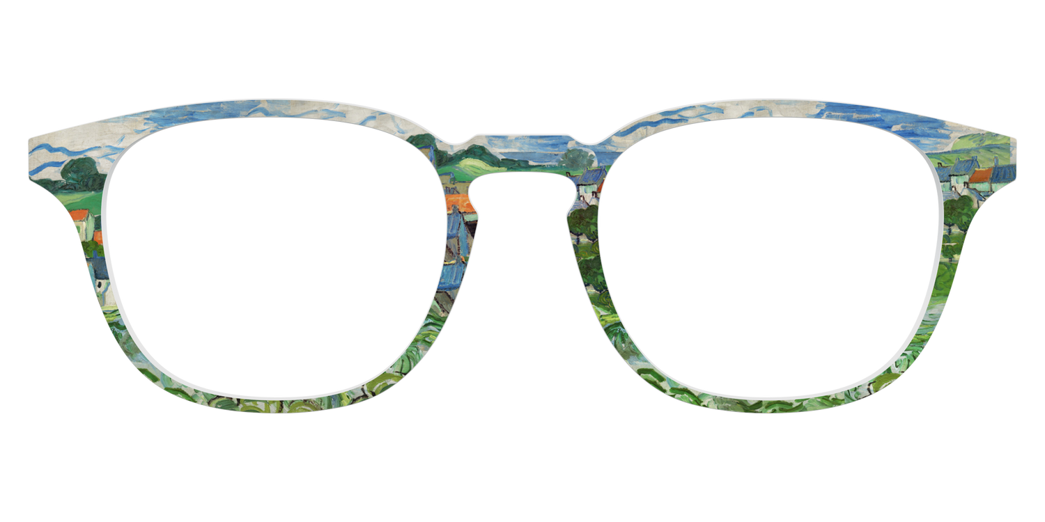 The View of Auvers-Sur-Oise - Front Top Image - Pair Eyewear