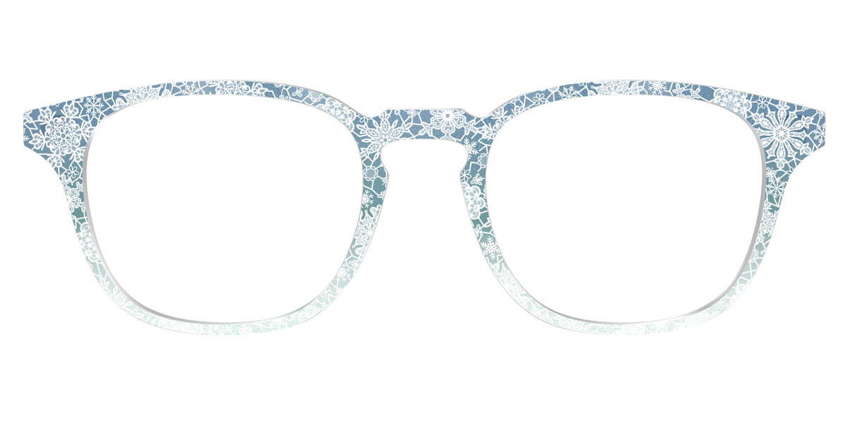 The White Lace Snowflake Crystal - Front Top Image - Pair Eyewear