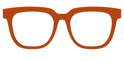 The Burnt Orange - Front Top Thumbnail - Pair Eyewear