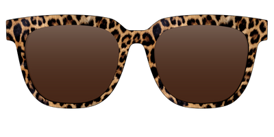 The Polarized Cheetah Spots Sun Top - Front Top Thumbnail - Pair Eyewear