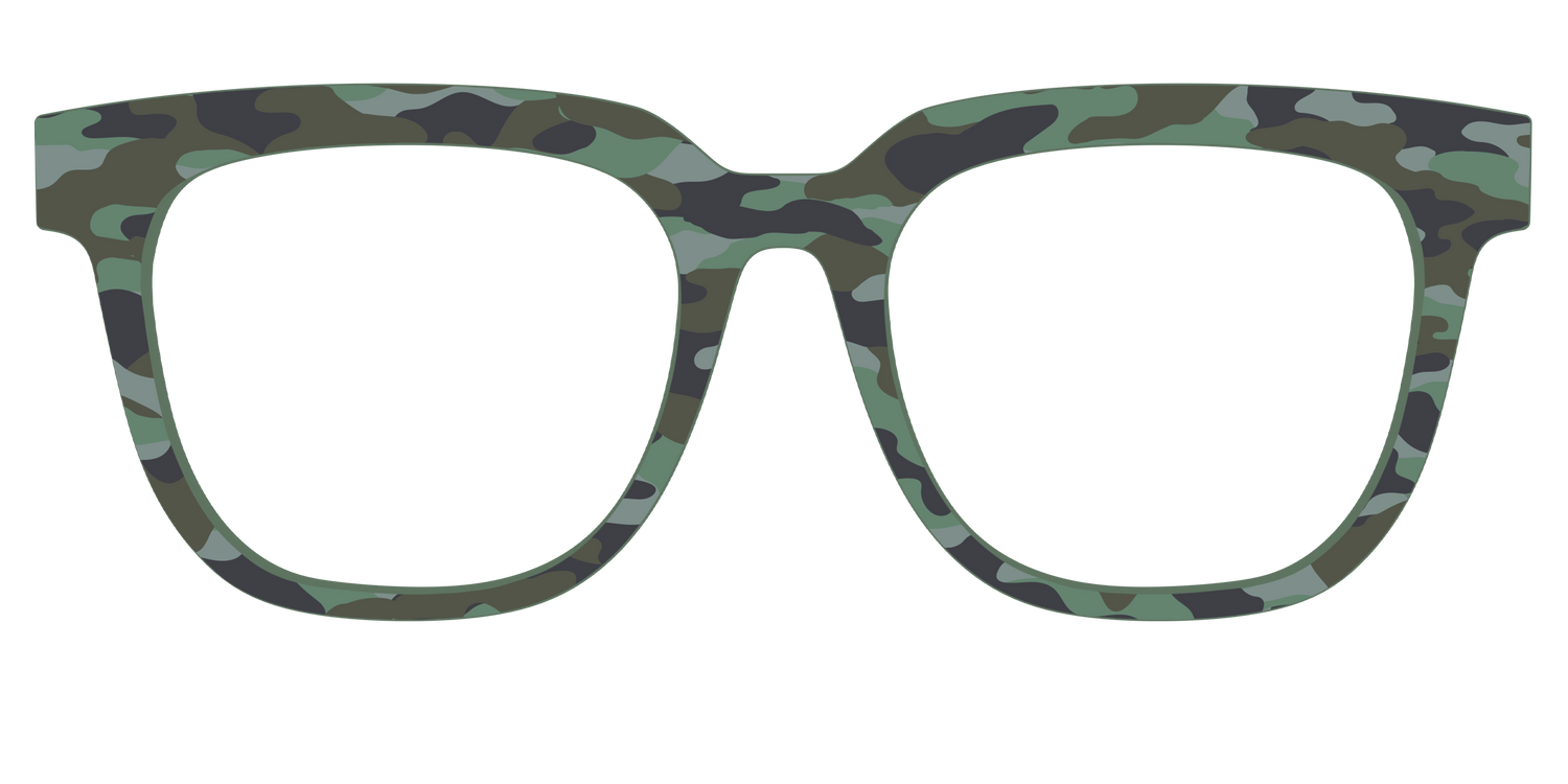 The Classic Camo - Front Top Image - Pair Eyewear