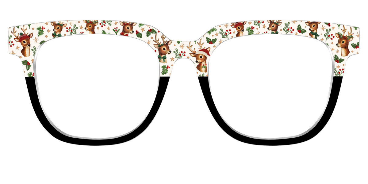 The Dashing Reindeer - Front Top Image - Pair Eyewear