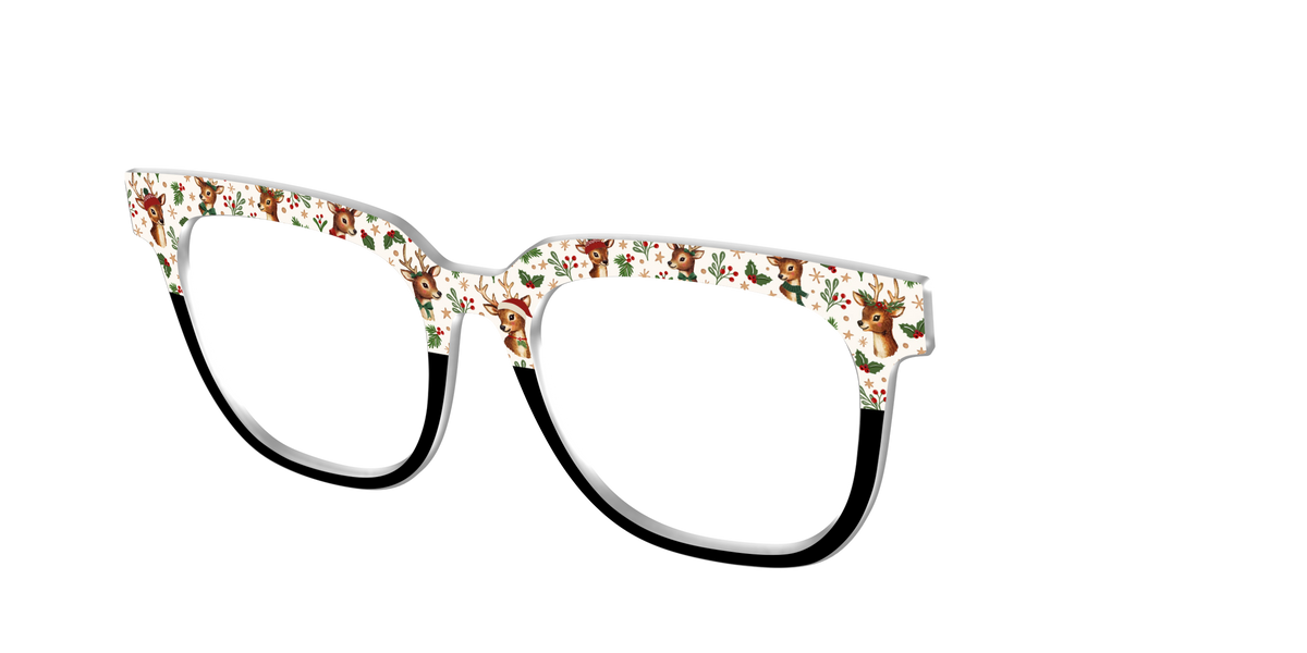 The Dashing Reindeer - Angle Top Image - Pair Eyewear