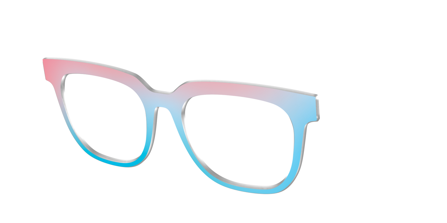 The Daybreak Ombre - Angle Top Image - Pair Eyewear