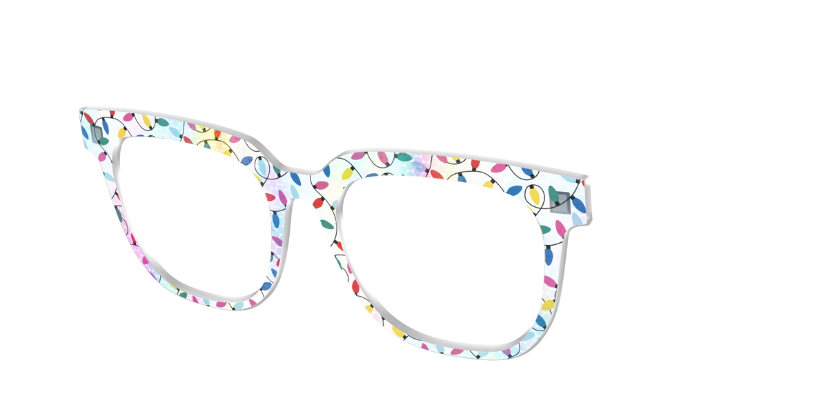 The Festive Lights Crystal - Angle Top Image - Pair Eyewear