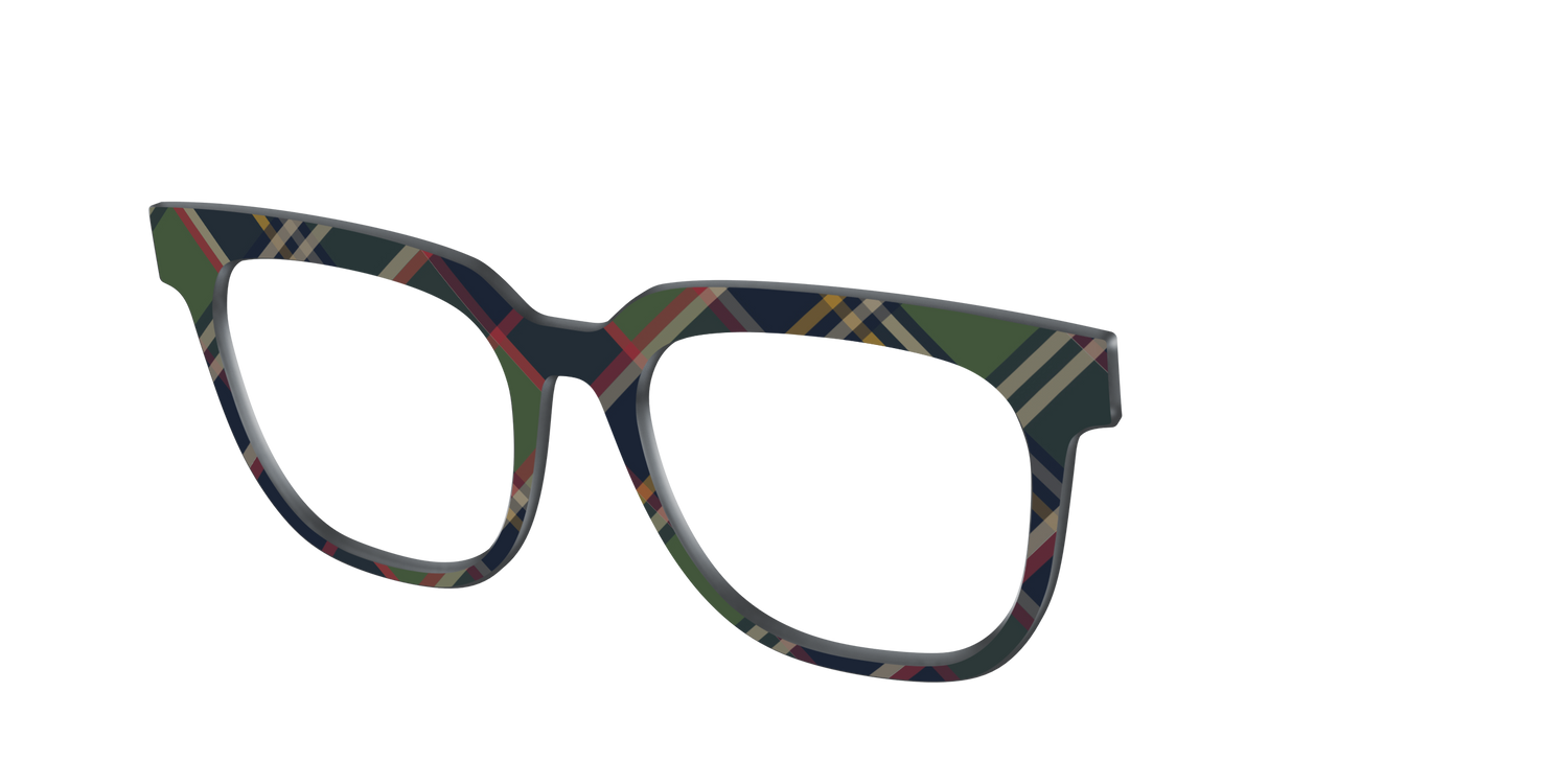 The Flannel Plaid - Angle Top Image - Pair Eyewear
