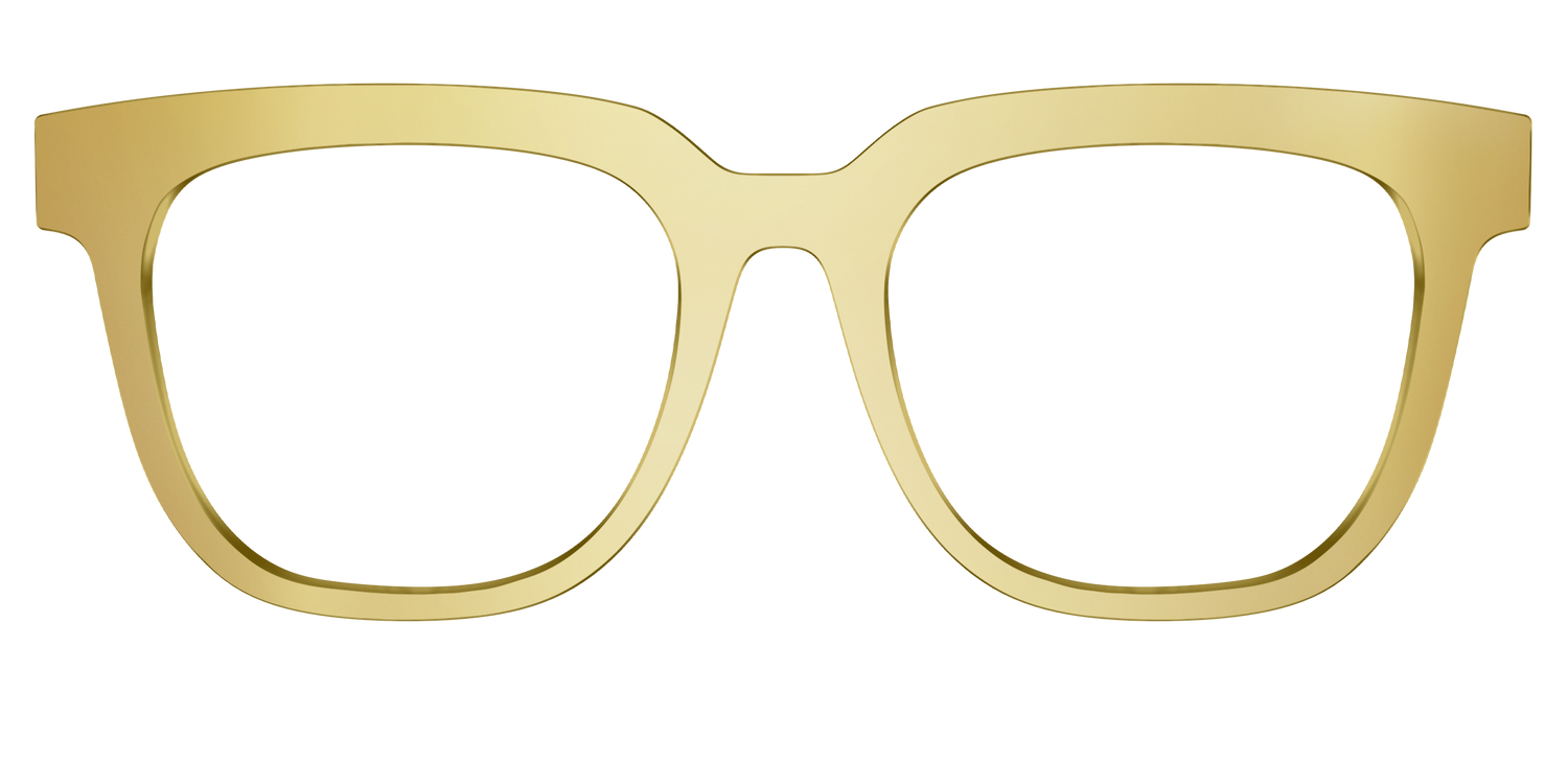 The Gold Mirror - Front Top Image - Pair Eyewear