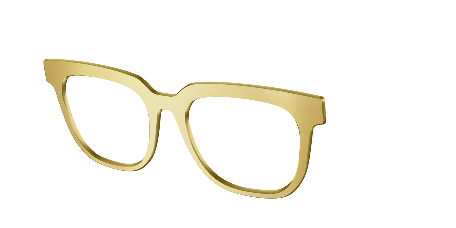 The Gold Mirror - Angle Top Image - Pair Eyewear