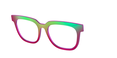 The Guava Ombre - Angle Top Thumbnail - Pair Eyewear