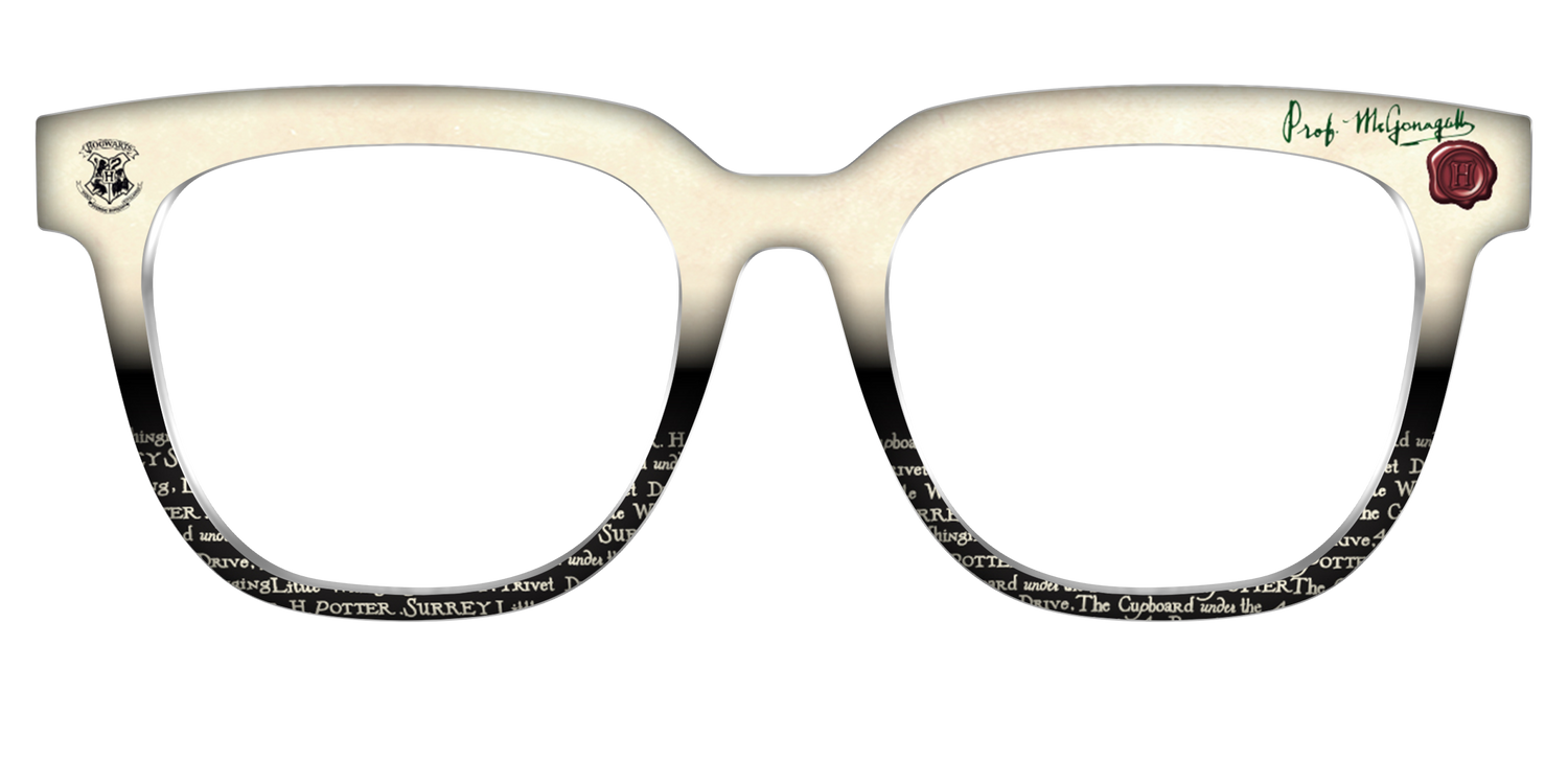 The Hogwarts™ Acceptance Letter - Front Top Image - Pair Eyewear
