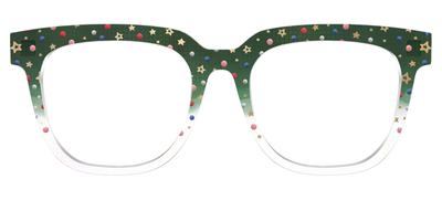 The Holiday Bauble with Foil Crystal - Front Top Thumbnail - Pair Eyewear