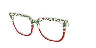 The Holly Jolly Split - Angle Top Thumbnail - Pair Eyewear