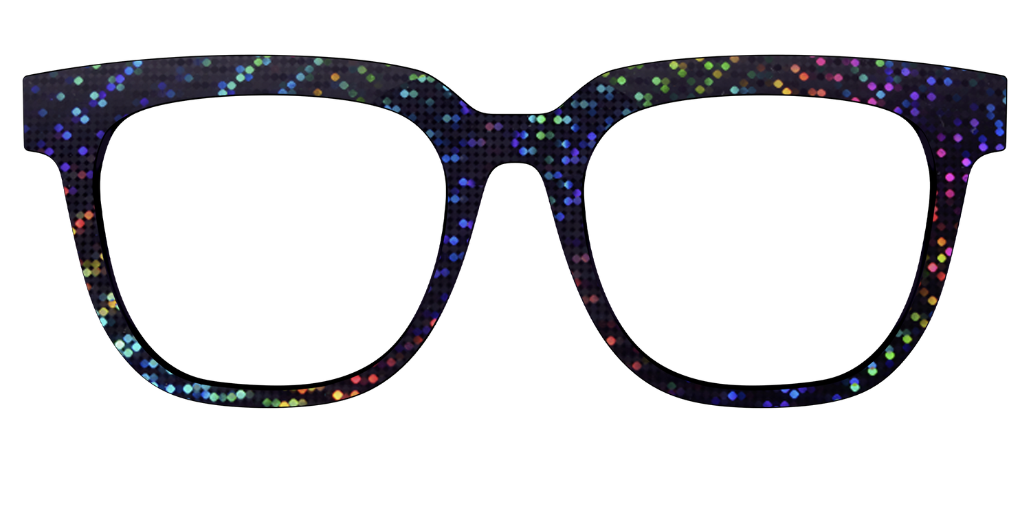 The Holographic Dots - Front Top Image - Pair Eyewear