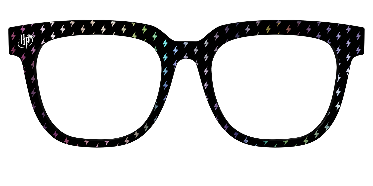 The Holographic Lightning Bolts - Front Top Image - Pair Eyewear