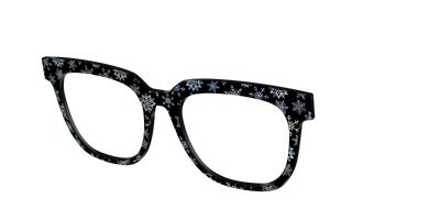 The Holographic Snowflakes - Angle Top Thumbnail - Pair Eyewear
