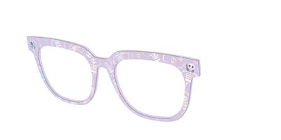 The Iridescent Groovy Graveyard - Angle Top Thumbnail - Pair Eyewear