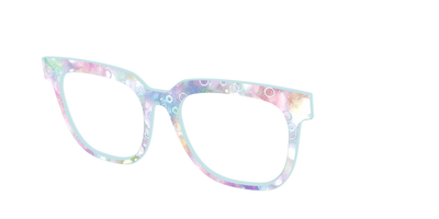 The Mermaid Bokeh with Bubble Glitter - Angle Top Thumbnail - Pair Eyewear