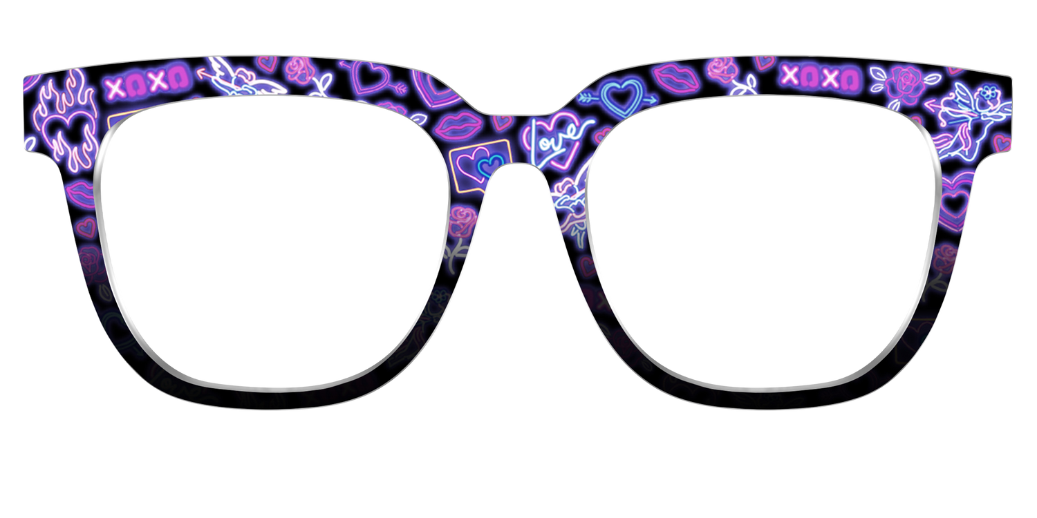 The Neon Love Signs - Front Top Image - Pair Eyewear