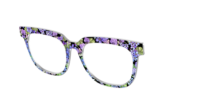 The Night-Blooming Stained Glass - Angle Top Thumbnail - Pair Eyewear
