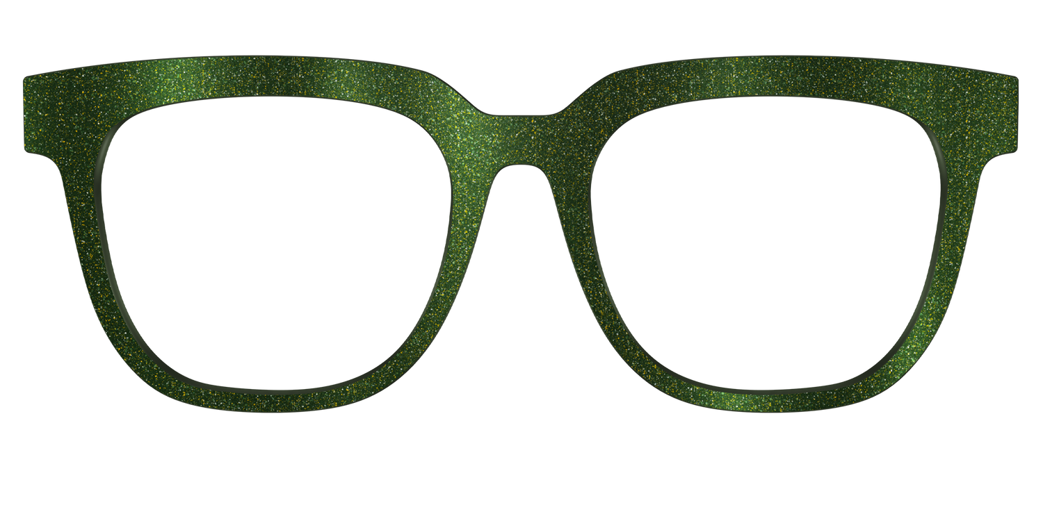 The Olive Shimmer - Front Top Image - Pair Eyewear