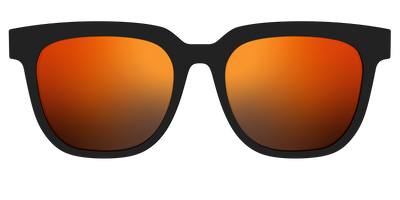 The Polarized Orange Reflective Sun Top - Front Top Thumbnail - Pair Eyewear