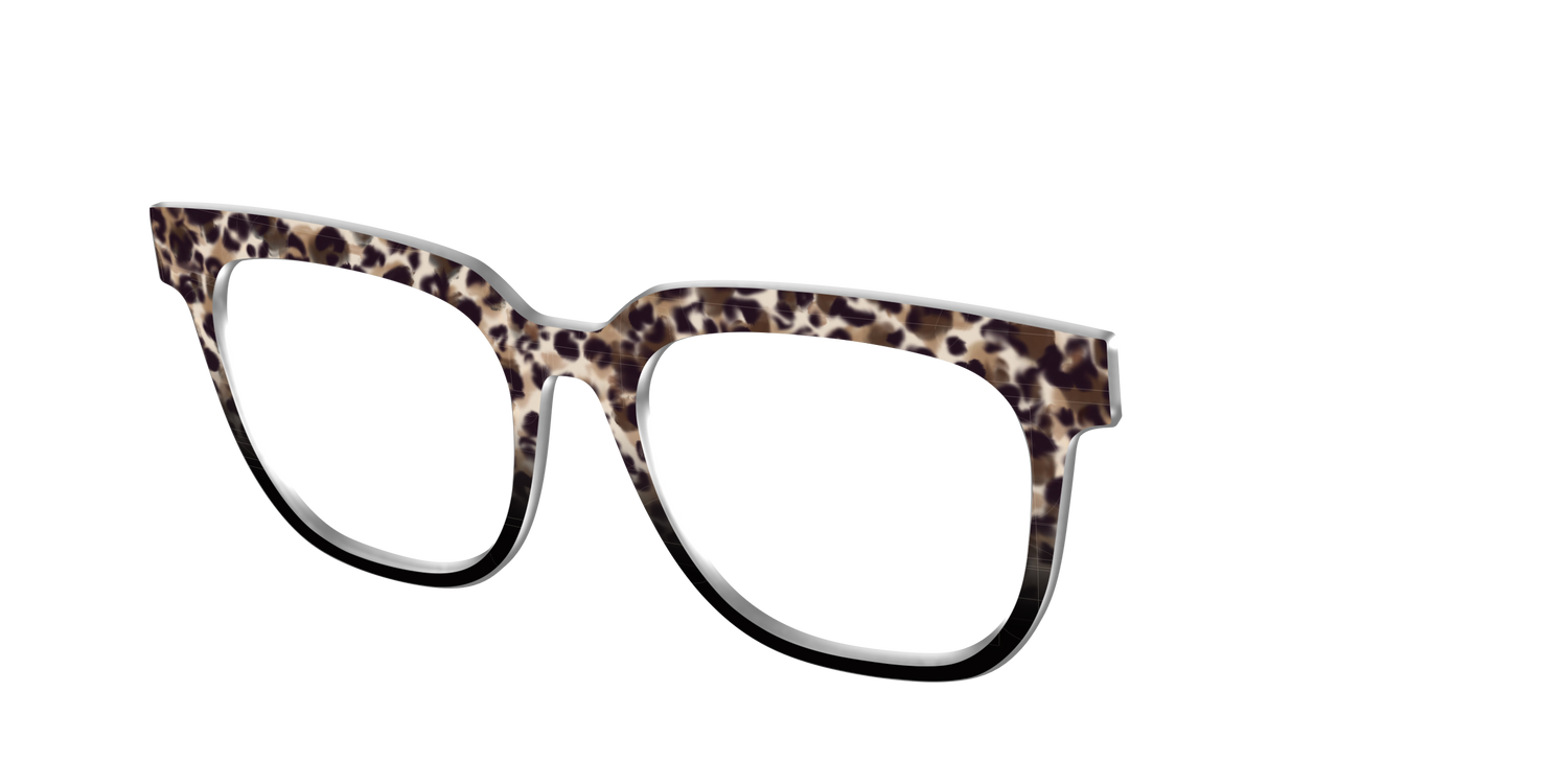 The Party Animal Tortoise - Angle Top Image - Pair Eyewear