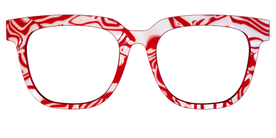 The Peppermint Swirl - Front Top Thumbnail - Pair Eyewear