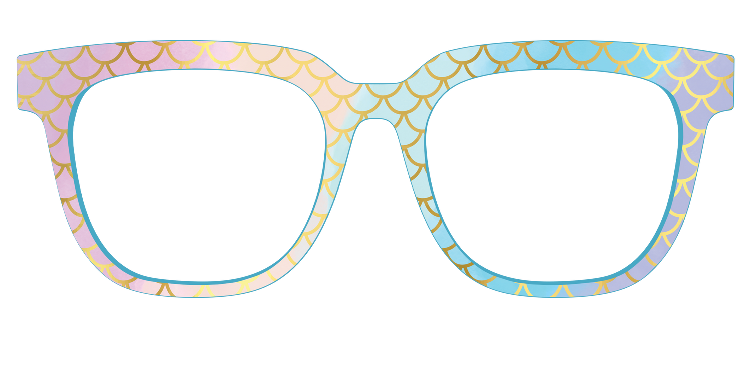 The Rainbow Mermaid - Front Top Image - Pair Eyewear