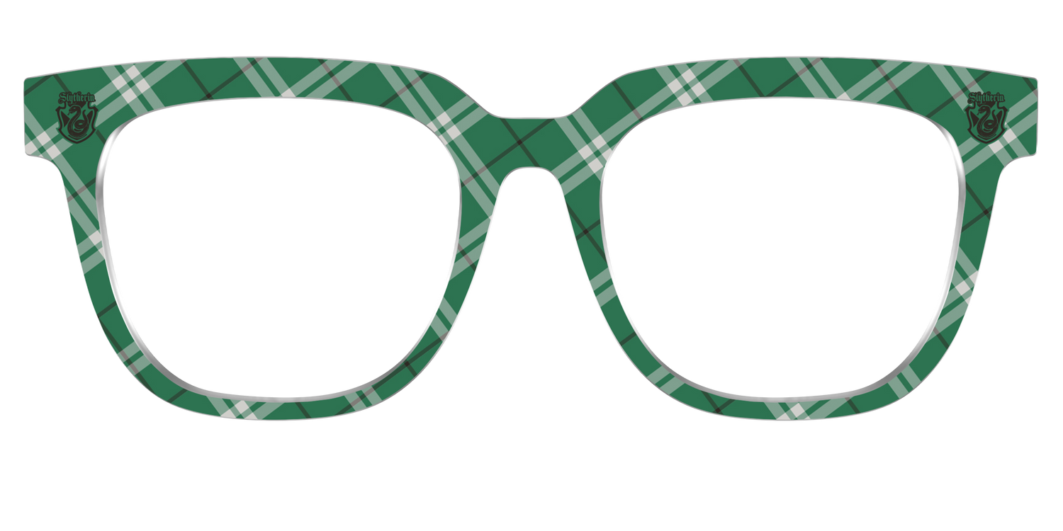 The Slytherin™ Plaid - Front Top Image - Pair Eyewear
