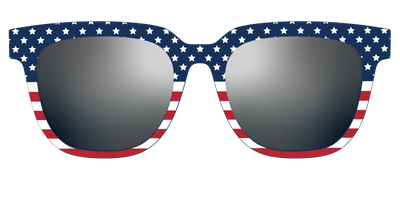 The Polarized Stars & Stripes Sun Top - Front Top Thumbnail - Pair Eyewear