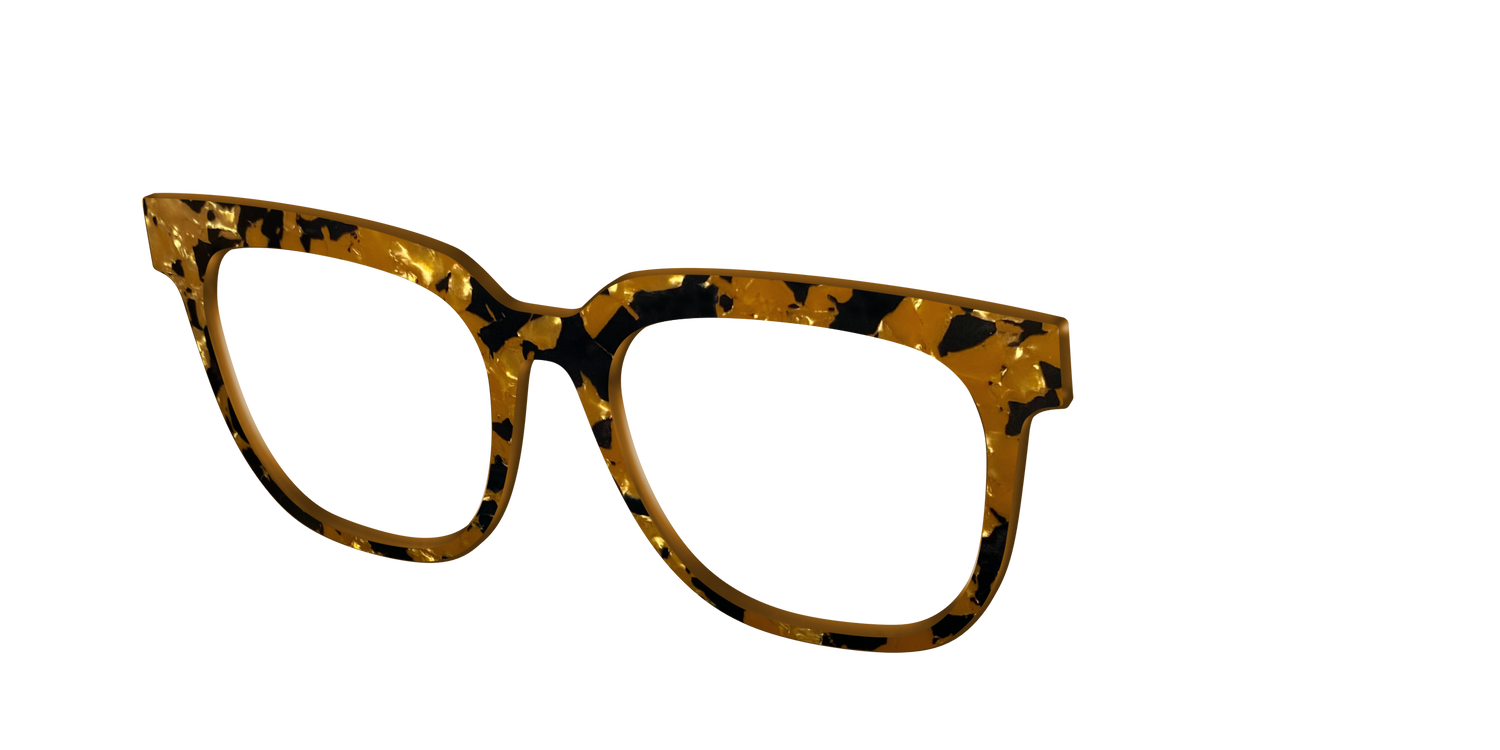 The Tiger's Eye Pearl Tortoise - Angle Top Image - Pair Eyewear