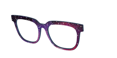 The Twilight Sky with Holographic Glitter - Angle Top Thumbnail - Pair Eyewear