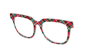 The Winter Plaid - Angle Top Thumbnail - Pair Eyewear