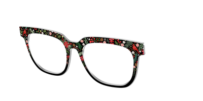 The Winter Wonderland Floral - Angle Top Thumbnail - Pair Eyewear
