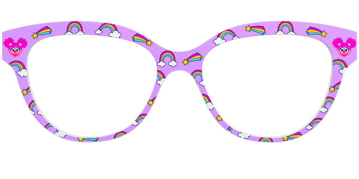 The Abby Rainbow - Front Top Image - Pair Eyewear