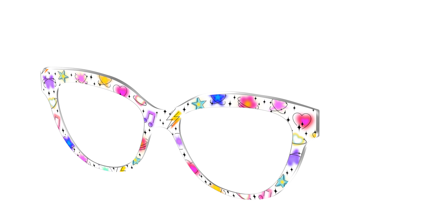 The Airbrushed Icons - Angle Top Image - Pair Eyewear