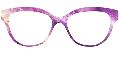 The Amethyst Geode - Front Top Thumbnail - Pair Eyewear