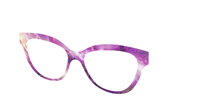 The Amethyst Geode - Angle Top Thumbnail - Pair Eyewear