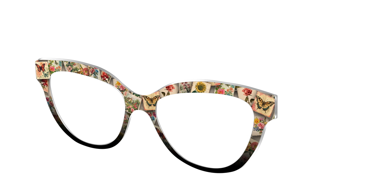 The Antique Stamps - Angle Top Image - Pair Eyewear