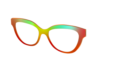 The Apricot Ombre - Angle Top Thumbnail - Pair Eyewear