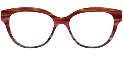 The Auburn Gradient Horn - Front Top Thumbnail - Pair Eyewear
