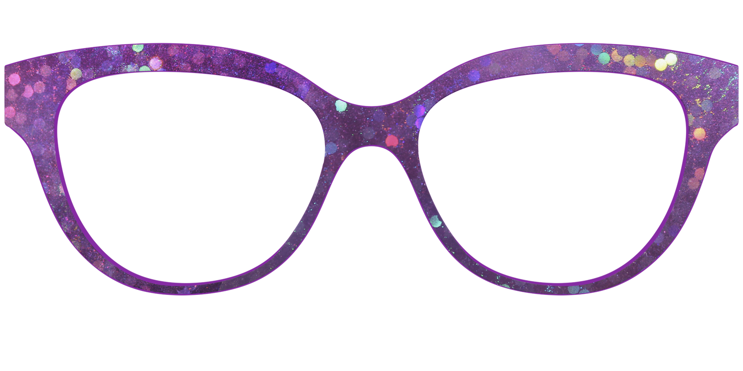 The Berry Jam Hexagons - Front Top Image - Pair Eyewear