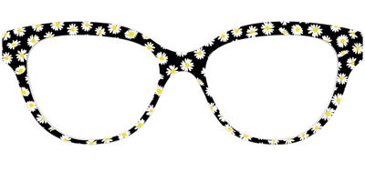 The Black Daisy - Front Top Thumbnail - Pair Eyewear