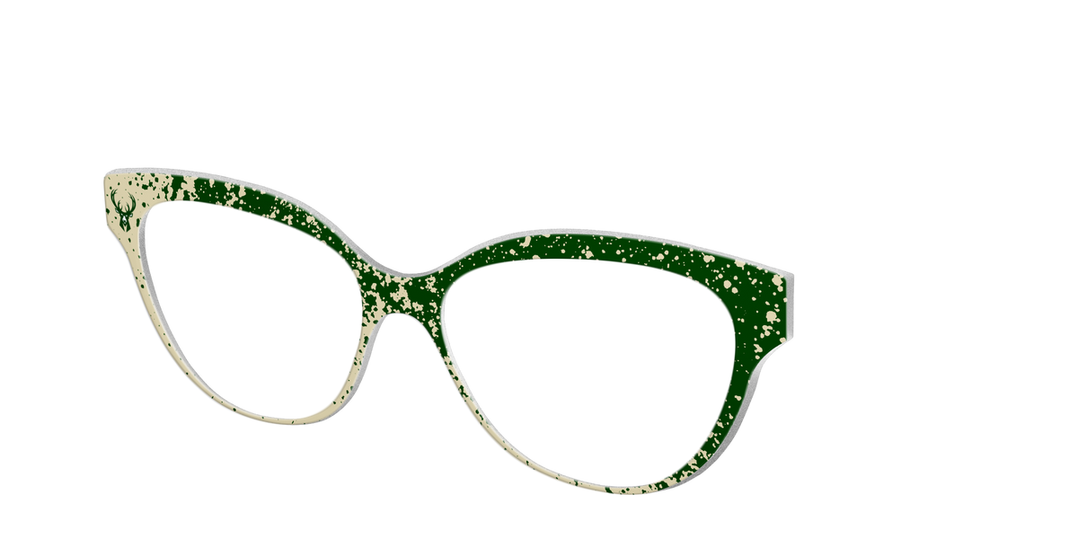 Bucks Splatter - Angle Top Image - Pair Eyewear