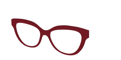 The Burgundy - Angle Top Thumbnail - Pair Eyewear