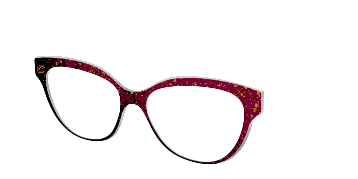 The Cavaliers Splatter - Angle Top Image - Pair Eyewear