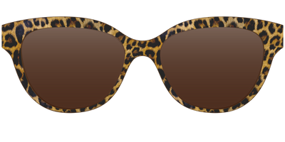 The Polarized Cheetah Spots Sun Top - Front Top Thumbnail - Pair Eyewear